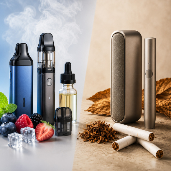 Vape oder Tabakerhitzer?