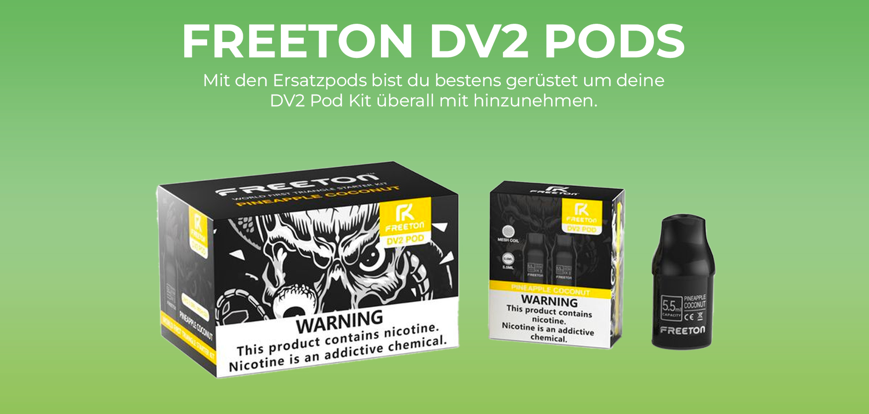 Freeton DV2 Pods