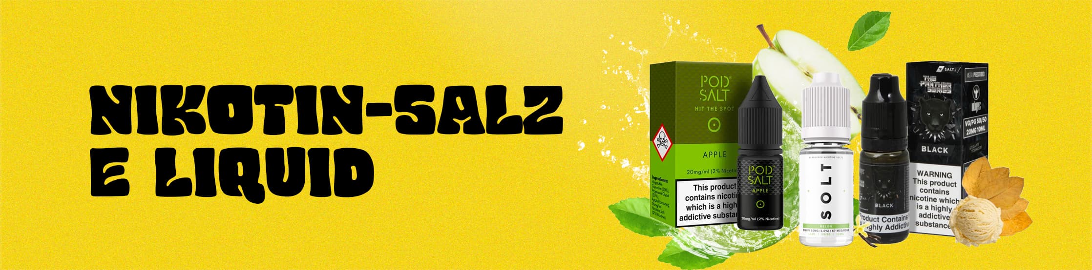 Nikotin Salz E-Liquid