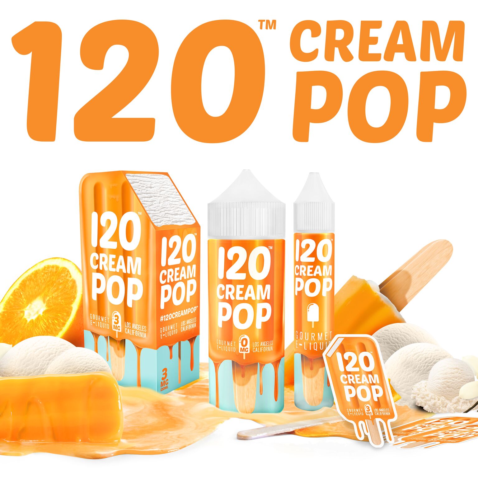 120 Cream POP