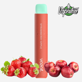 VOZOL STAR 600 - Erdbeere Äpfel 2%