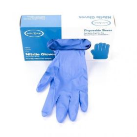 Gloves disposable nitrile , powder-free S, M, L