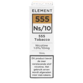 Element 555 Tobacco 10ml 10mg Nikotin Salz