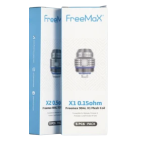 Free Max Replacement Coils - Mesh Coils-X1 0.15 Ohm