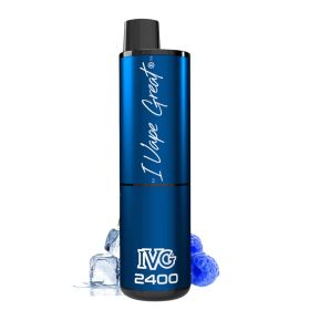 IVG 2400 Disposable Vape - Blue Raspberry Ice 20mg