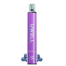 Uwell DH600 Disposable Vape Kit - Blueberry 20mg