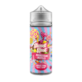Sweet Spot Bubble Gum Bottles 100ml Shortfill