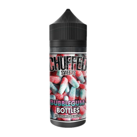 Chuffed Sweets -Bubblegum Bottles 100ml Shortfill
