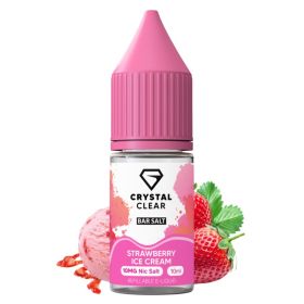Crystal Clear Bar - Crème glacée à la fraise