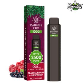 Darwin CBD Einweg Vape - Blackcurrant Raspberry