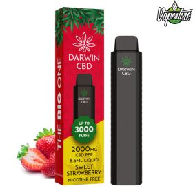 Darwin CBD Einweg Vape - Sweet Strawberry