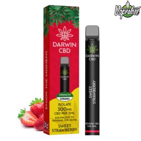 Darwin CBD Einweg Vape 600 - Sweet Strawberries