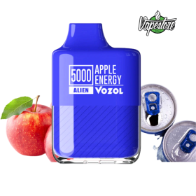 VOZOL ALIEN 5000 - Äpfel Energy 2%