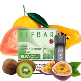 Elf Bar Vorgefühle Pods  ELFA - Kiwi Passion fruit Guava