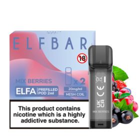 Eleven Bar Prefilled Pods ELFA - Mixed Berries 20mg