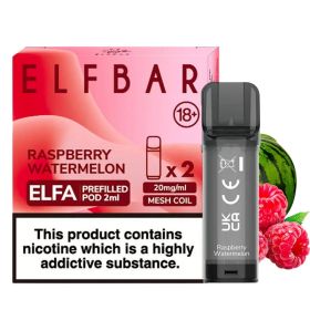 Elf Bar Vorgefüllte Pods  ELFA 600 - Raspberry Watermelon 20mg