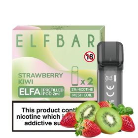 Elf Bar Vorgefüllte Pods  ELFA - Strawberry Kiwi 20mg