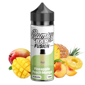 Ramsey Bar Fusion - Pineapple Peach Mango 100ml Shortfill