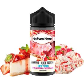 Heaven Haze - Gelato alla fragola New York Cheesecake 100ml Ricarica breve