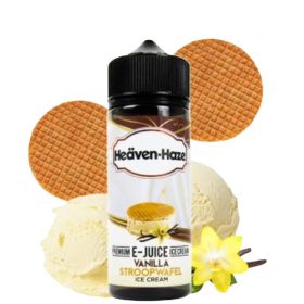 Heaven Haze - Vanilla Stroopwafel Ice Cream 100ml Shortfill