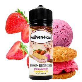 Heaven Haze - Strawberry Sandwich Ice Cream 100ml Shortfill