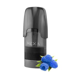 Hexa Ersatzpods - Blue Raspberry Frost 2 Stk.