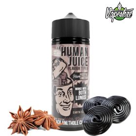 Human Juice Flavor Type B - Black Anethole Cuboid (Black Jack Anises Sweets) 50ml Shortfill / Abverkauf