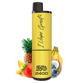 IVG 2400 Disposable Vape - Banana Edition 20mg.