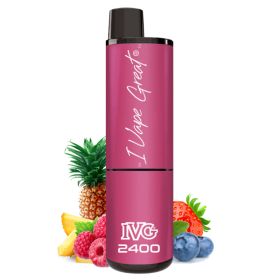 IVG 2400 Disposable Vape - Berry Edition 20mg