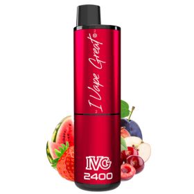 IVG 2400 Vape jetable - Red Edition 20mg