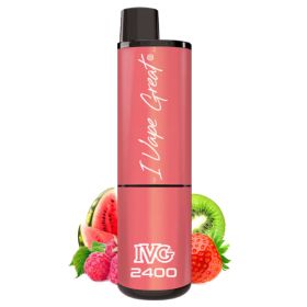 IVG 2400 Vape jetable - Strawberry Edition 20mg