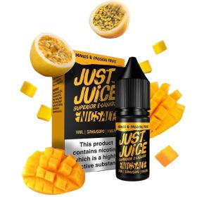 Just Juice - Mango & Passion Fruit Nic Salt 10ml.