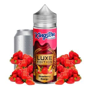 Kingston E-Liquids Luxe Edition - Strawberry Energy 100ml Shorfill