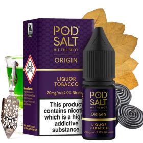 Pod Salt Origin - Liquor Tobacco 10ml 20mg