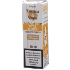 Terroir & Vape - Little Blondie - Liquido elettronico 16 mg - VENDITA