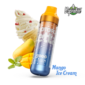 Wotofo Zetta 5000 - Mango Ice Cream 20mg