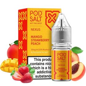 Pod Salt Nexus - Mango Strawberry Peach 10ml 20mg