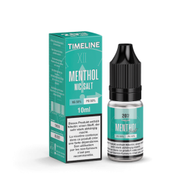 Timeline - Menthol Nic Salt Liquid 
