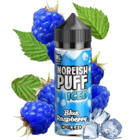 Moerish Puff Iced - Chilled Blue Raspberry 100ml Shortfill