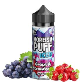 Moreish Puff Iced Candy Drops - Grape & Strawberry 100ml Shortfill