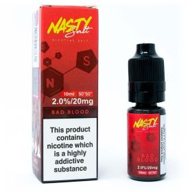 Nasty Juice - Salt - Bad Blood 10 ml - 20 mg/ sale