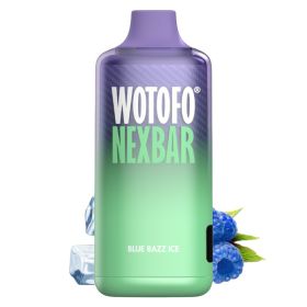 Wotofo NexBar 10.000 - Blue Razz Ice 20mg.