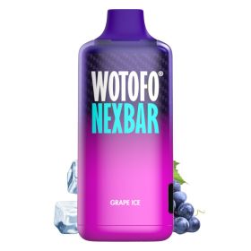 Wotofo NexBar 10.000 - Grape Ice 20mg.