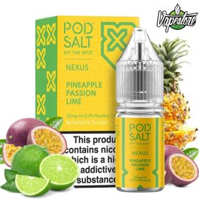 Pod Salt Nexus - Pineapple Passion Lime 10ml 20mg.