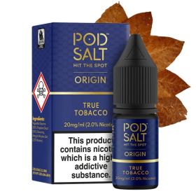 Pod Salt Origin - True Tobacco 10ml 20mg