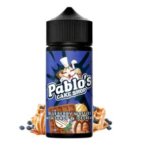Pablo's Cake Shop - Blueberry Waffles with Syrup and Ice Cream 100ml Shortfill