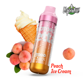 Wotofo Zetta 5000 - Peach Ice Cream 20mg