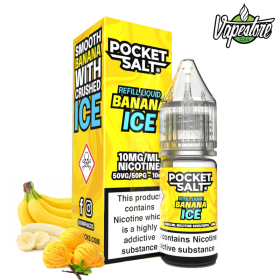 Drip Hacks - Pocket Salt - Banana Ice 10ml