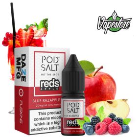 Pod Salt - Reds Apple - Blue Razapple Ice 20mg 10ml