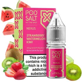 Pod Salt Nexus - Strawberry Watermelon Kiwi 10ml 20mg